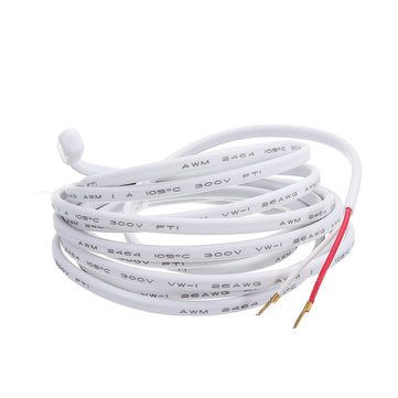 MoesHouse 2.5M Length 10K 3950 16A Electric Floor Sensor Probe for Floor Heating System Thermostat