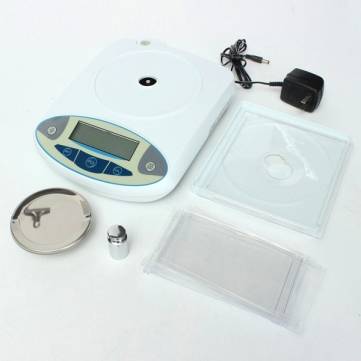 100 x 0.001g 1mg Digital Lab Analytical Balance Electronic Precision Scale