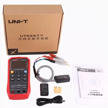 UNI-T UT622A Handheld LCR Digital Bridge Frequency Inductance Resistance Capacitance Tester Multim