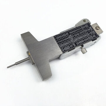 Digital Tread Depth Gauge 0-25mm LCD Stainless Steel Tyre Tread Depth Gauge Caliper Metric/inch Trea
