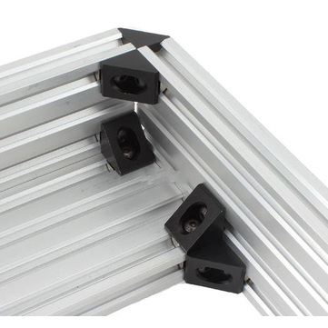Machifit 20 Series 90 Degree Angle Corner Connector Bracket for 2020 V-slot Aluminum Extrusions Prof