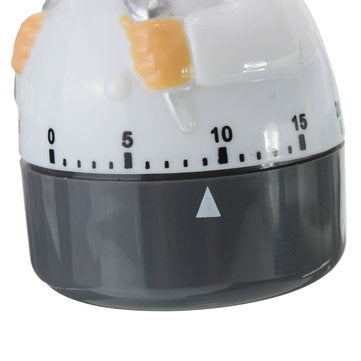 Kitchen Timer Analogue Alarm Clock Gadget Bell 60 Minute For Chef Cooking Food