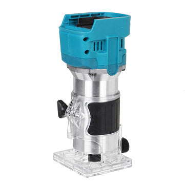 1000W Brushless Electric Wood Trimmer 6.35mm Steel Chuck For Wood Chamfering Grooving Curve Cutting