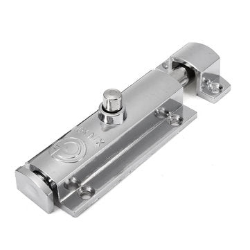 Zinc Alloy Chrome Plated Security Door Bolt Lock Open Type Window Button