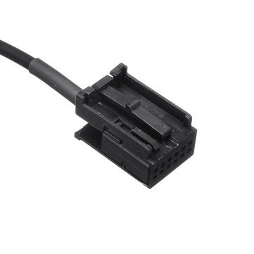 12 Pin 3.5mm AUX USB Interface Panel Adapter For BMW Mini Cooper E39 E53 X5 Z4 E85 E86 X3 E83
