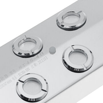 DC 48V 8 Head Ultrasonic Mist Maker Fogger Stainless Steel Air Humidifier Greenhouse For Hydroponics