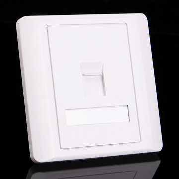 RJ45 Euro Low Profile Module Data Comms Network Plate Gigabit Panel