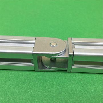 Machifit Movable Hinge Industrial Aluminum Extrusions Fittings Arbitrary Angle Connector for 2020 Al