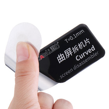 5Pcs 0.1mm Ultra Thin Phone Pry Spudger Disassembling Card Dedicated for Curved Screen for Samsung i