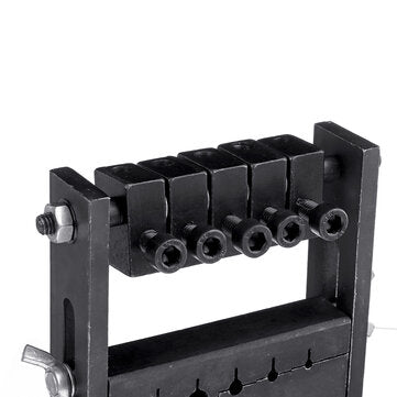 5 Size Holes Black Manual Cable Wire Stripper Machine for 1-30mm Diameter Wires