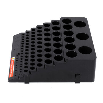 70x220x200mm Plastic Milling Cutter Storage Box Tap Reamer Turning Tool Holder Drill Bits Storage CN