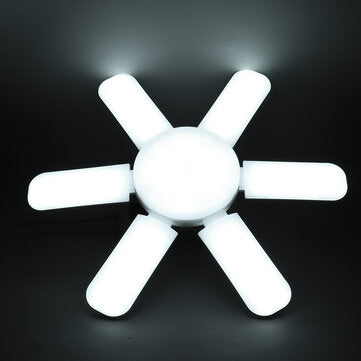 Folding Garage Work Light E27 Bulb Ceiling Lamp Workshop Warehouse Ceiling Light