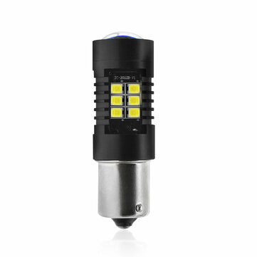 TXVSO8 1156 BA15S P21W 21SMD Car LED Light Bulb 5W Super Bright 6000K White Reverse Turn Signal Lamp