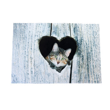 Door Mat Cartoon Cute Cat Kitchen Rugs Bedroom Carpets Living Room Floor Mat (PATTERN: 3)