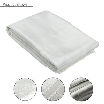 1.27x5.5m Fiber Glass Woven Roving Fiber Plain Weave Cloth DIY Craft