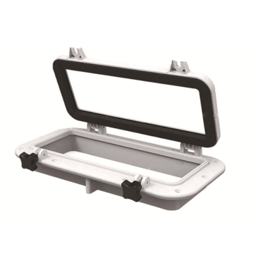 Newmao Rectangular Skylight Deck Hatch Porthole Window Anti-aging Explosion-proof For Marine Boat Ya