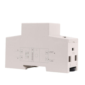 DDS015 Backlights Single Phase Energy Meter 5-80A 230V 50Hz Wattmeter Power Consumption Watt Electro