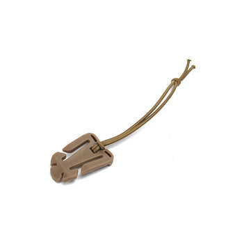 MOLLE Triangle Elastic Rope Buckle Webbing (COLOR.: MUDCOLOR)