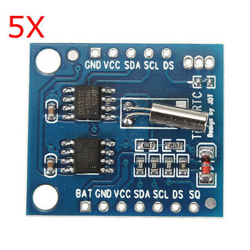 5Pcs I2C RTC DS1307 AT24C32 Real Time Clock Module For AVR ARM PIC SMD