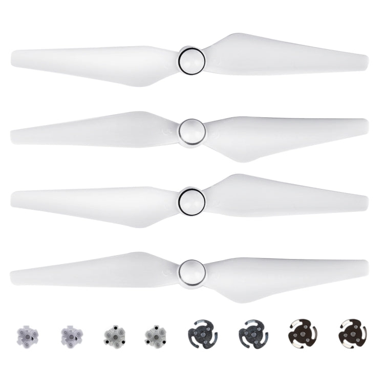 Sunnylife 2 Pairs 9450 Props CW / CCW Propellers for DJI Phantom 4(White)