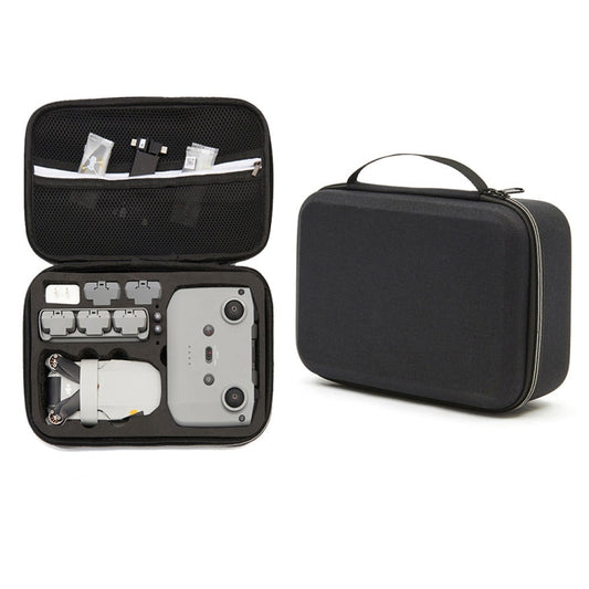 for DJI Mini 2 SE Shockproof Carrying Hard Case Storage Bag, Size: 21.5 x 29.5 x 10cm (Black Black)