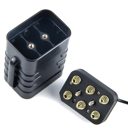 6 Sections 18650 Battery Multi-function Mobile Power Box with 8.4v Round Head & 5v USB Dual Volta...