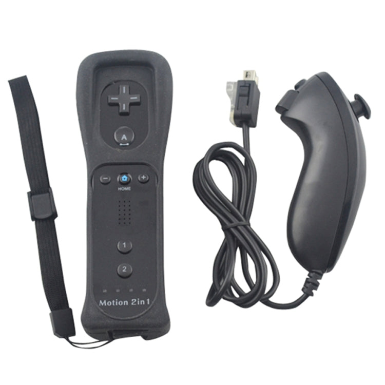 for Switch Wii Wireless GamePad Remote Controle(Black)
