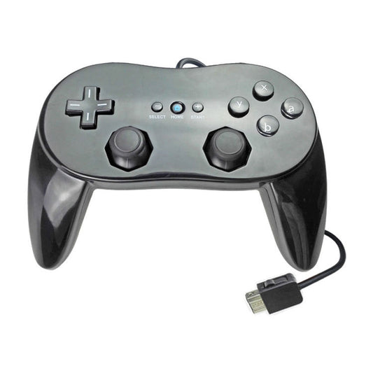 Classic Wired Game Controller Gaming Remote for Nintendo Wii(Black)