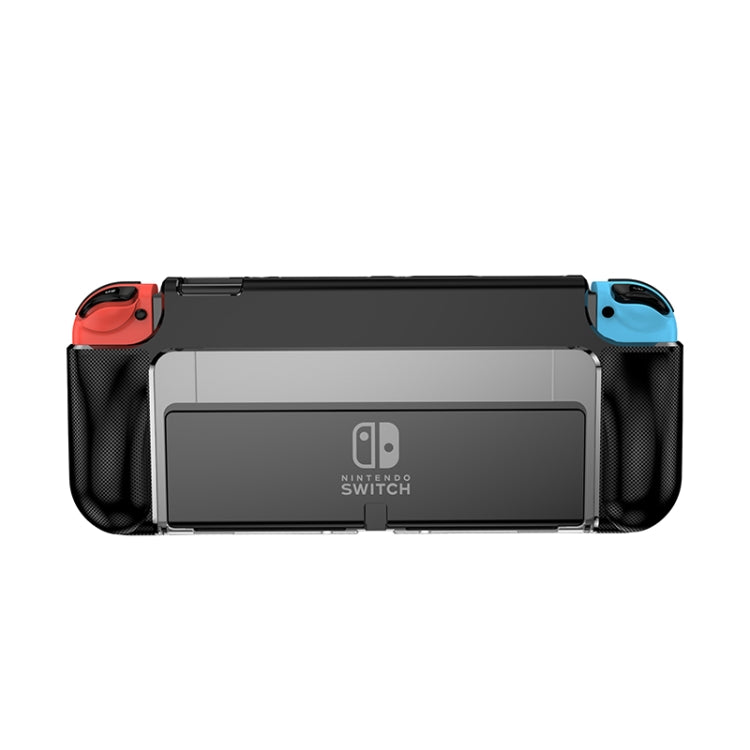 TPU + PC Protective Cover for Nintendo Switch OLED(Black)