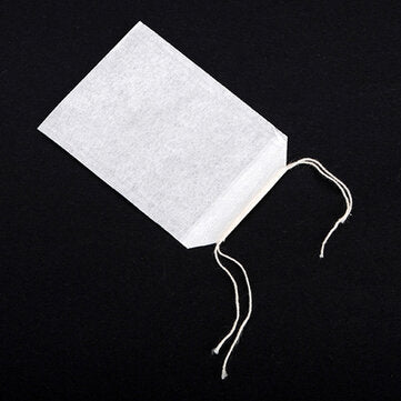 50 Pcs/Lot Teabags 5.5 x 6.5CM Empty Scented Tea Bags With String Heal Seal Filter Paper