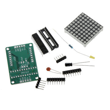 5Pcs MAX7219 Dot Matrix Module DIY Kit SCM Control Module For