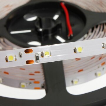 5M Non-Waterproof Cool White 3528 SMD 300 LED Strip Light DC12V for DIY Indoor Home Car Christmas De