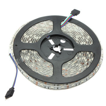 5M SMD 5050 RGB Waterproof 300 LED Strip Light 44 Key Controller 12V