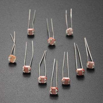 10 PCS 5MM Light Dependent Resistor Photoresistor GL5528 LDR