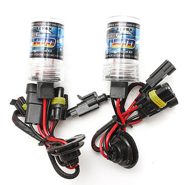 One Pair H1 35W Car Xenon HID Replacement Bulbs (COLOR TEMPERATURE: 3000K)
