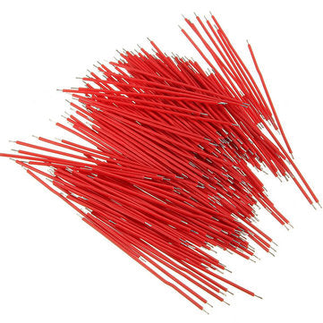 400pcs 6cm Breadboard Jumper Cable Dupont Wire Electronic Wires Black Red Color