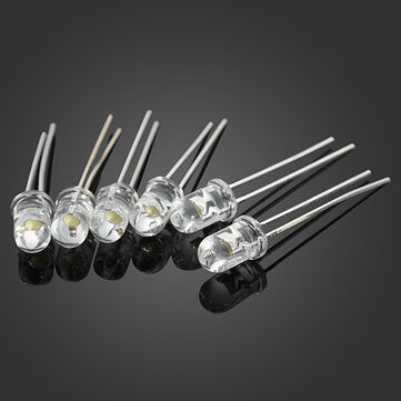 500Pcs 5 Colors 5mm F5 Ultra Bright Round LED Diode Kit