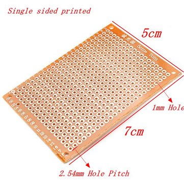 10pcs Blank PCB Breadboard Universal DIY Phototype Board Single Side
