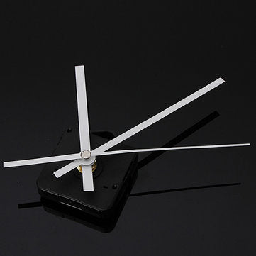DIY White Hands Quartz Movement Mechanism Wall Clock