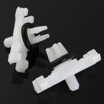 10xCar Roof Rain Gutter Moulding Trims Fastener Clips For BMW E46