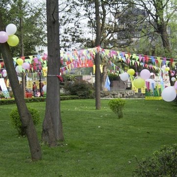 40m Ceremony String Flags Warning Flags Color Pennant Flags S Size