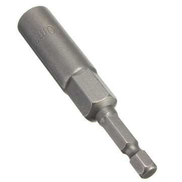 80mm Long 10mm Hex Socket Nut Driver Setter 1/4 Inch Hex Shank