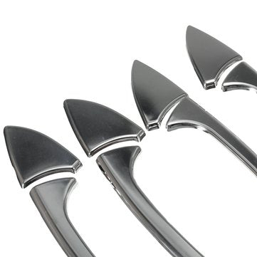 8Pcs Chrome Material Door Handle Cover Trim For Benz C E GLK ML GLK W202/117/212
