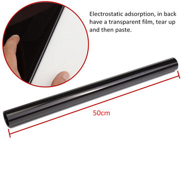 Dark Black Car Window Tint VLT 20% 6M x 50CM Film Tinting Solar Protection