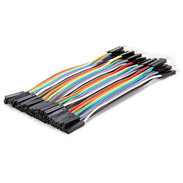 40pcs 10cm Male To Female Jumper Cable Dupont Wire