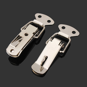 10 pcs Boxes Case Closure Hasp  Button Nose  Box Toggle Latch  Duck Mouth Buckle Spring Clasp Lock