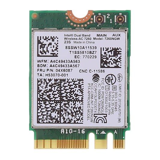 Dual Band AC1200 Wireless NGFF M.2 Wifi Card 7260NGW 7260AC Network Card for Lenovo T440 X240 B40...