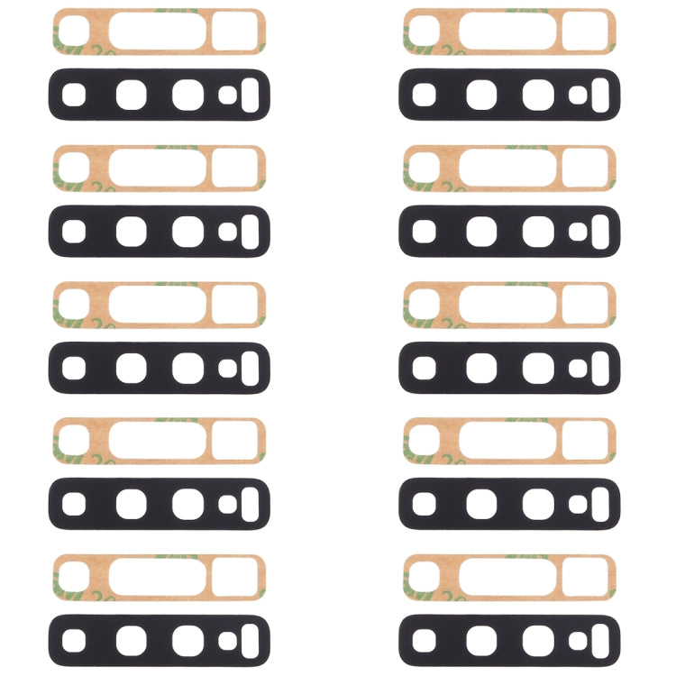 for Galaxy S10 10pcs Back Camera Lens & Adhesive