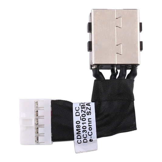 Power Jack Connector with Flex Cable for Dell Latitude e5580 m3520 098c6h
