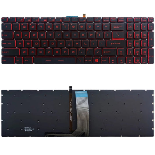US Version Keyboard with Backlight for MSI GT62 GT72 GE62 GE72 GS60 GS70 GL62 GL72 GP62 GT72S GP7...